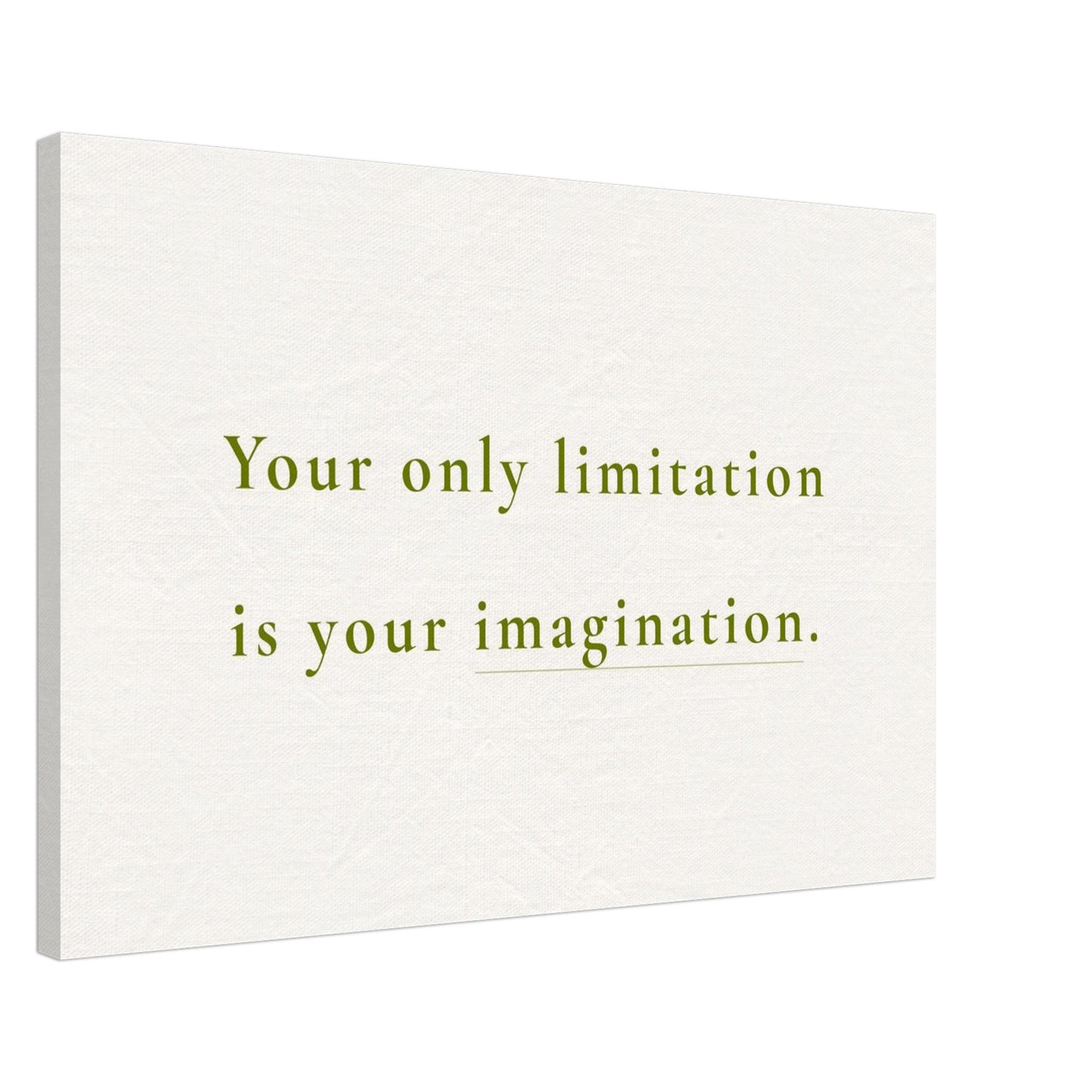 Horizontal quote recovery art in olive green text with elegant serif font and clean cream backdrop